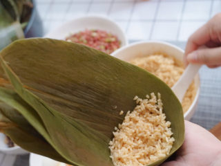 13、红豆粽子,加入少许糯米