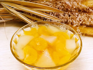 12、雪梨桔子水,成品图