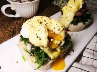 16、馒头版班尼迪克蛋brunch（附水波蛋做法）,yummy