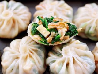 18、萝卜樱海鲜豆腐蒸饺,简直不要太好吃了，老公一口气吃了一屉还意犹未尽。