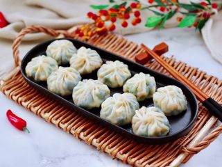 19、萝卜樱海鲜豆腐蒸饺,我要开动了。