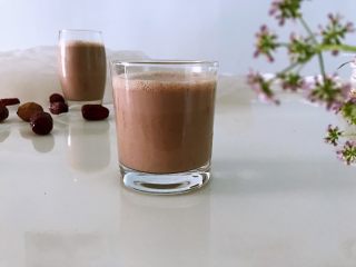 8、黑豆豆浆,成品。