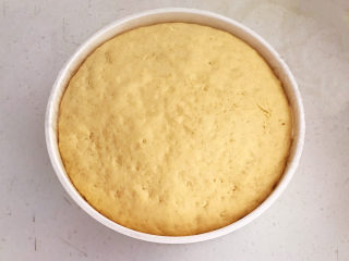 15、小米发糕,小米面二次饧发好了