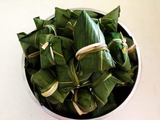 15、北方传统粽子,逐一包好的粽子