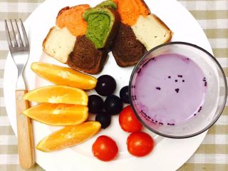 23、30天不重复的快手早餐,四色吐司