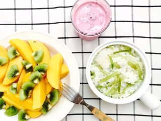 27、30天不重复的快手早餐,稀饭