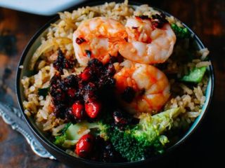 13、虾仁炒饭, 完美。