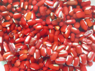 4、红豆粽子,赤小豆冲洗干净