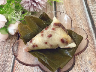 19、红豆粽子,又软又糯的红豆粽子做好了