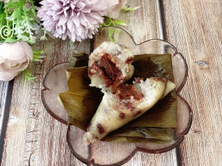 20、红豆粽子,一大口红豆沙,很满足????