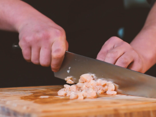 3、墨西哥玉米粽子,鸡肉切丁