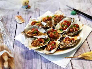 19、蒜蓉生蚝,成品