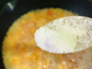 13、西红柿豆腐汤,加盐