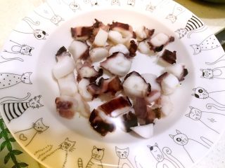 4、意大利海鲜低脂沙拉,立即过冷水，洗净后备用