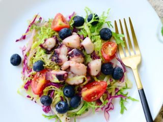 15、意大利海鲜低脂沙拉,完成品