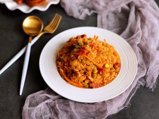 14、韩式拌饭,盛出即可