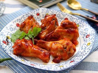 13、照烧汁香烤鸡腿,成品图