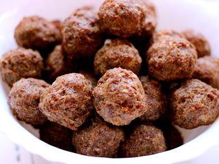 14、豆腐牛肉丸子,香气扑鼻的牛肉豆腐丸子出锅喽