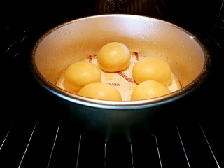 22、五福临门～一个面包五种口感,表面喷水，进行发酵（仅此一次）