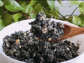 6、干吃汤圆,汤圆馅就做好啦！！