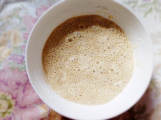 15、山药红枣糕,发酵至两倍大。