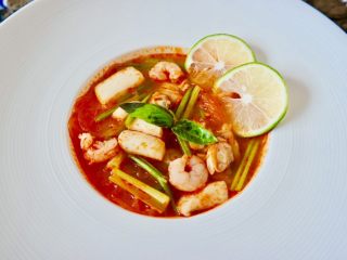 19、冬阴功海鲜粉丝汤,非常正宗美味