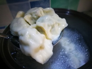 13、冬至的饺子～韭菜猪肉饺子,饺子出锅啦