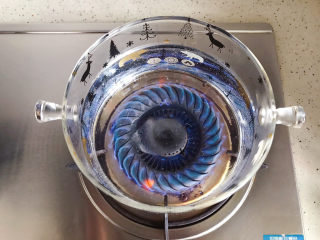 4、桃胶金燕耳苹果甜汤～提高免疫力佳品,锅内煮1000g左右的清水