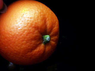 4、水果汤圆,橙子