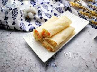 19、春饼卷三丝,成品