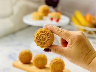 21、广式月饼????,成品图