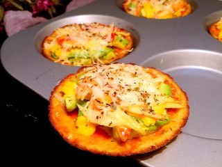 15、花菜底迷你披萨,完成