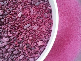 17、自制紫薯粉,进行第二次过筛