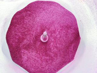 20、自制紫薯粉,所有紫薯粉末完成后再一次倒进搅拌机最后一次搅拌就OK啦