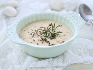 13、奶油蘑菇浓汤,成品图