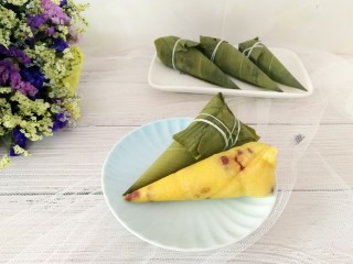 16、杂豆蜜枣小米粽,漂亮可口的杂豆蜜枣小米粽就做好了