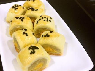 28、一口莲蓉酥,非常简单的一口莲蓉酥完成啦！