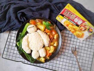 13、咖喱鸡肉土豆,成品。