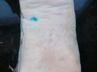 1、家常东坡肉,猪五花洗净，入冷水加热，汆水，撇去浮沫