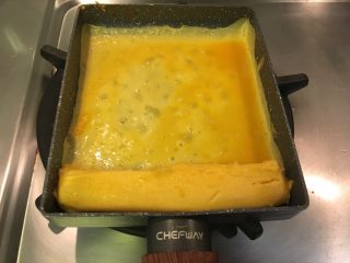 23、握寿司套餐,打散用滤网过筛做玉子烧