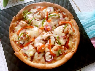 13、大虾披萨,试试吧！