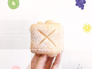 20、日式牛奶面包卷,嗷呜～开吃吧