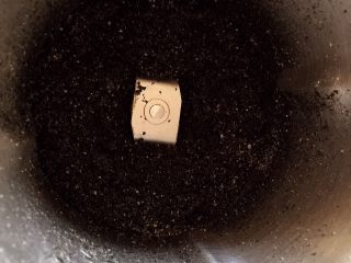 3、雨花石汤圆,搅打成粉