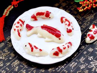 18、年年有余之-锦鲤年糕鱼,成品一