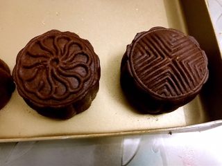 28、好吃到爆的可可蔓越莓椰蓉月饼,出炉啦