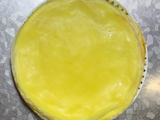 6、冬至美食 榴莲千层,烙完冷藏