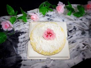 22、冬至美食 榴莲千层,放朵小花