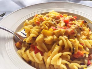 13、宝宝辅食12M➕ 咖喱时蔬意面,成品图