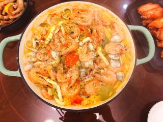 27、西班牙海鲜饭,成品图