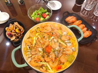 28、西班牙海鲜饭,成品图